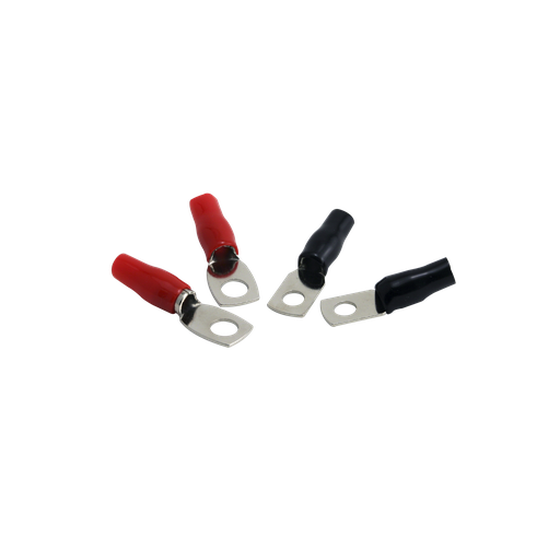 8 AWG Seamed Crimp Style Ring Terminal