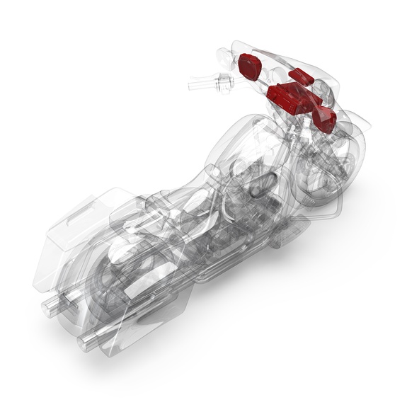 Stage 2 Kit Installation View on Street Glide