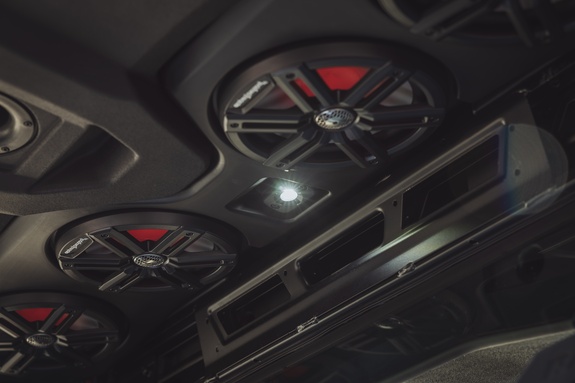 Rear LED Dome Light on Rear Audio Roof