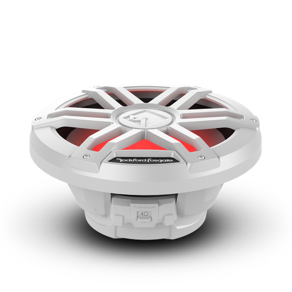 Profile View of Subwoofer with White Grille