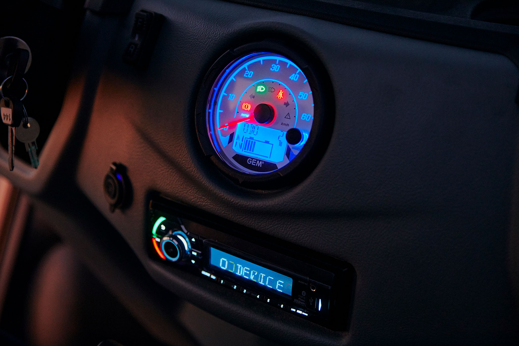 Polaris Gem dash view