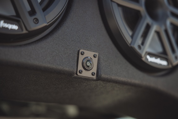 Installation Shot of Rear Backup Camera