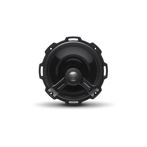 Front View of Speaker without Trim Rings or Grille