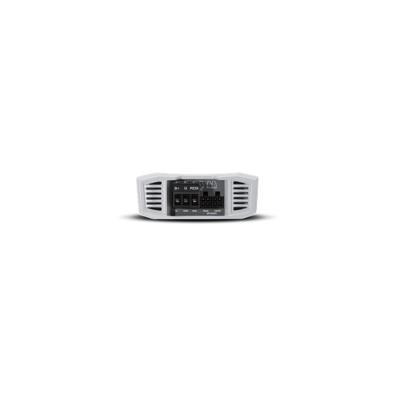 Amplifier Speaker Output Side with Power Connector View