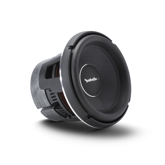 Three Quarter Front View of Subwoofer with Trim Ring