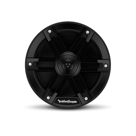 Rockford Fosgate M0-65 2-way speaker in black.