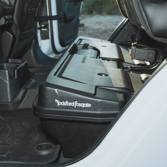 Jeep Gladiator Subwoofer Installation View