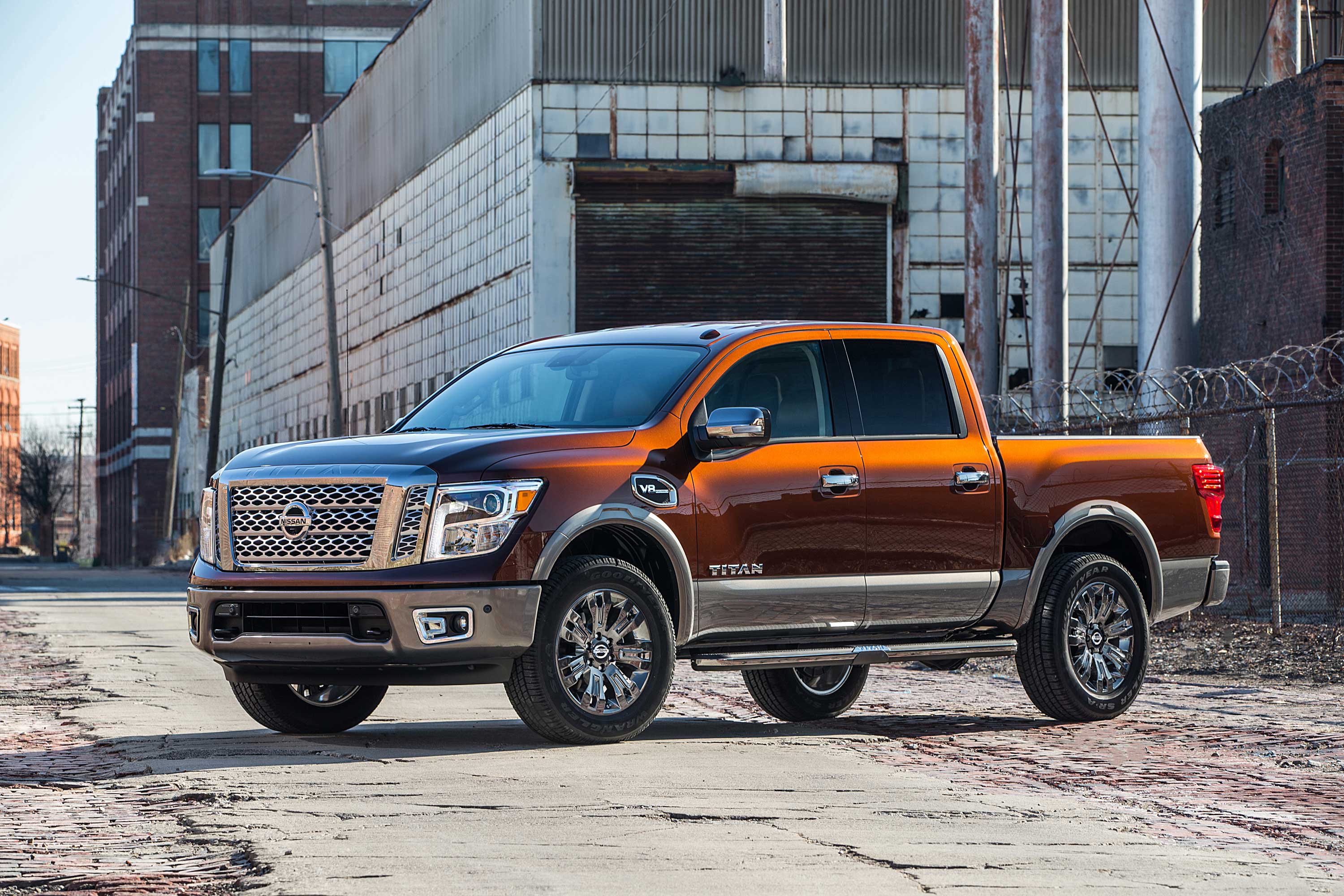 2016 Nissan Titan Factory Equipped With Rockford Fosgate Audio.