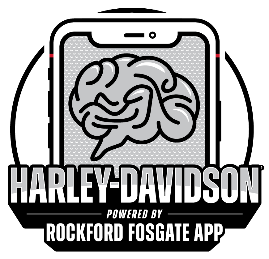 Harley-Davidson® Powered by Rockford Fosgate App technology icon