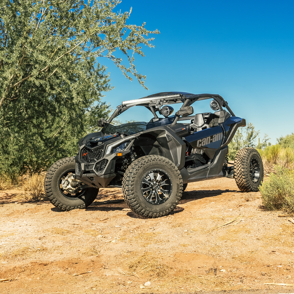 Profile View of Stage 5 Kit Installed on CAN-AM