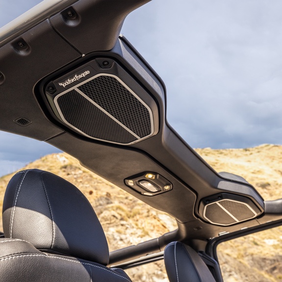 Jeep Wrangler Unlimited Soundbar View