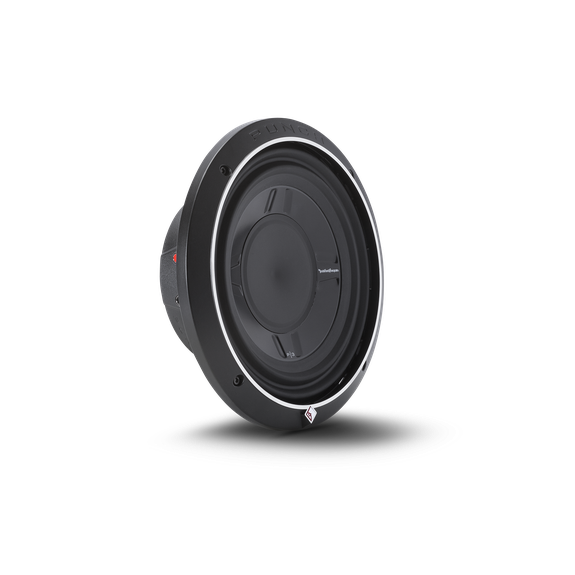 Three Quarter Beauty Shot of Subwoofer with Trim Ring