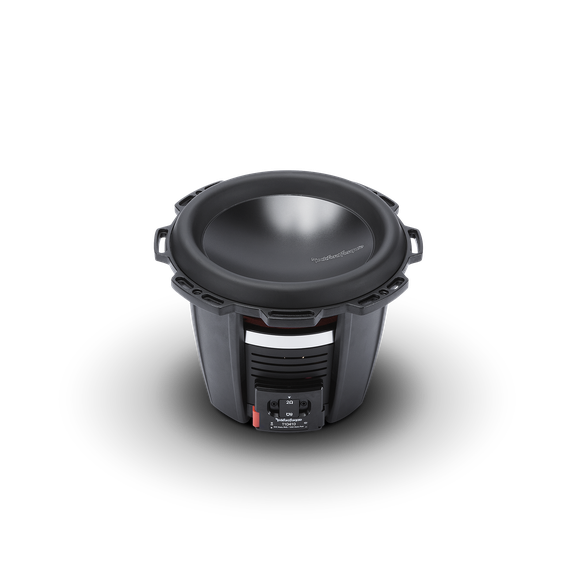 Profile Angle of Subwoofer without Trim Ring or Grille